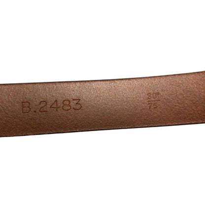 ホワイトハウスコックス レザーベルト B2483 ブライドルレザー ブラウン メンズ サイズ30 Whitehouse Cox
