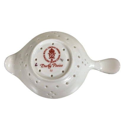ロイヤルクラウンダービー ダービー ポジー ティーストレーナーセット ROYAL CROWN DERBY DERBY POSIES