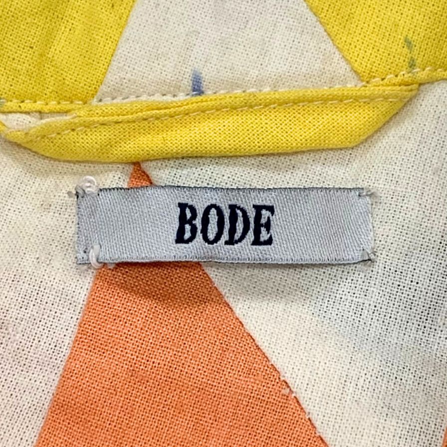 中古◆ボーディ シャツ パッチワーク コットン 刺繍 メンズ サイズXS/S マルチカラー BODE 【AFB12】