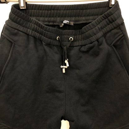 バルマン スウェットパンツ ジョガー イージーパンツ プリントデザイン サイズXS ブラック レディース BALMAIN 【AFB5】