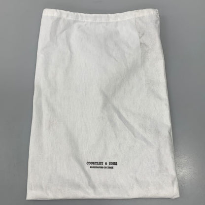 エドワードグリーン ウィングチップ カーフ ブラウン UK5.5 EDWARD GREEN ビジネスシューズ 約24.0cm【LA】【中古】