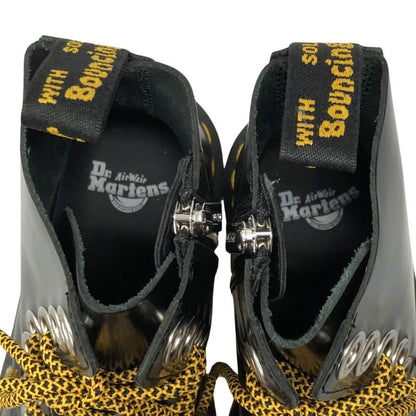ドクターマーチン ブーツ ジャドン ミックス ブラック 8ホール サイズUK4 DR MARTENS Jadon MAX BLACK 約23.0cm【AFD5】