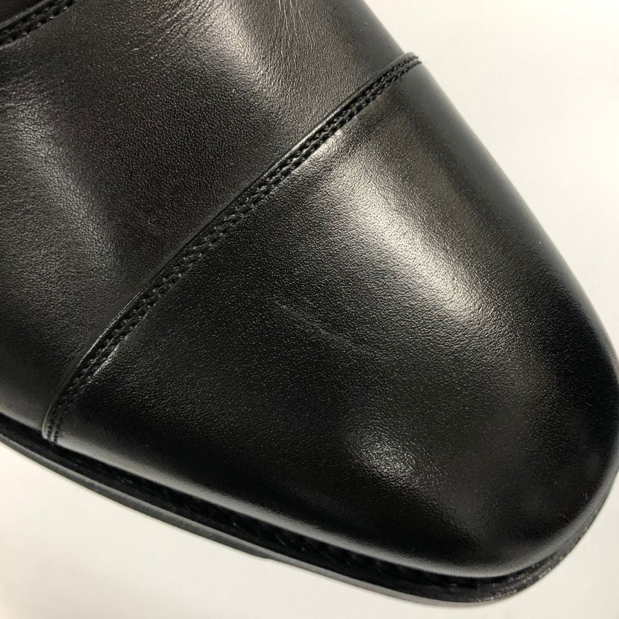 スコッチグレイン レザーシューズ ストレートチップ シャインオアレイン F1766 SGソール メンズ サイズ 25.5cmEEE ブラック SCOTCH GRAIN 約25.5cm【AFD9】