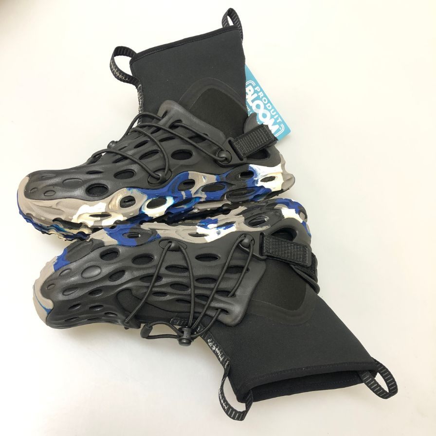 メレル×MINE77 スニーカー ハイドロモック ゴアテックス カモフラ hydro moc at neo gtx 1trl メンズ サイズUS7 merrell 約25.0cm【AFD2】