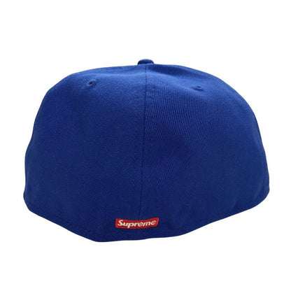 シュプリーム×ニューエラ キャップ スクリューボール S LOGO サイズ7 5/8 60.6cm メンズ ブルー Supreme×NEW ERA