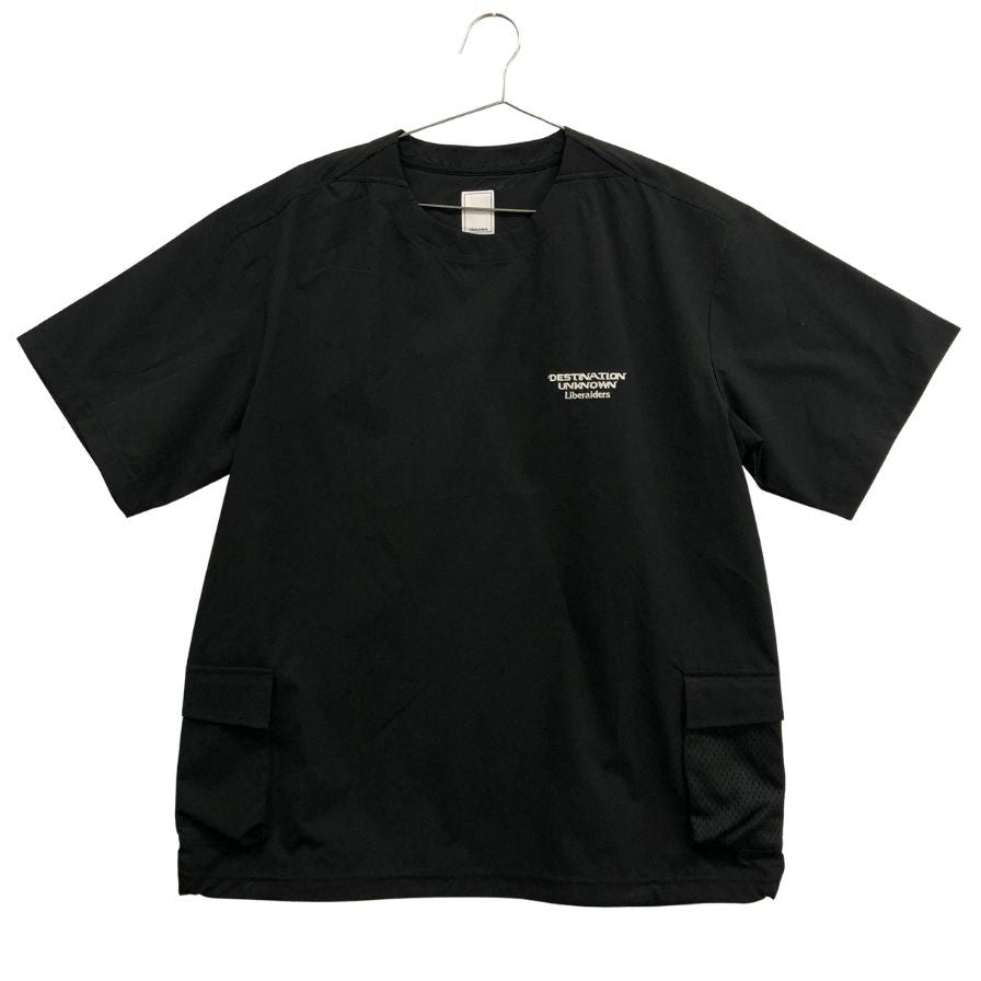 美品◆リベレイダース プルオーバーシャツ ブラック メンズ サイズM Liberaiders 【AFB36】