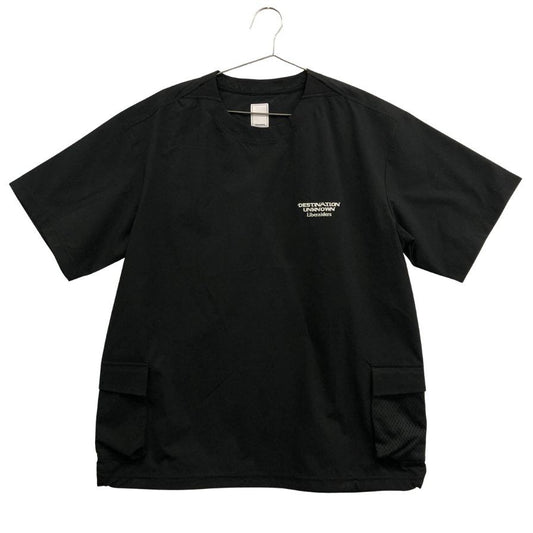 美品◆リベレイダース プルオーバーシャツ ブラック メンズ サイズM Liberaiders 【AFB36】