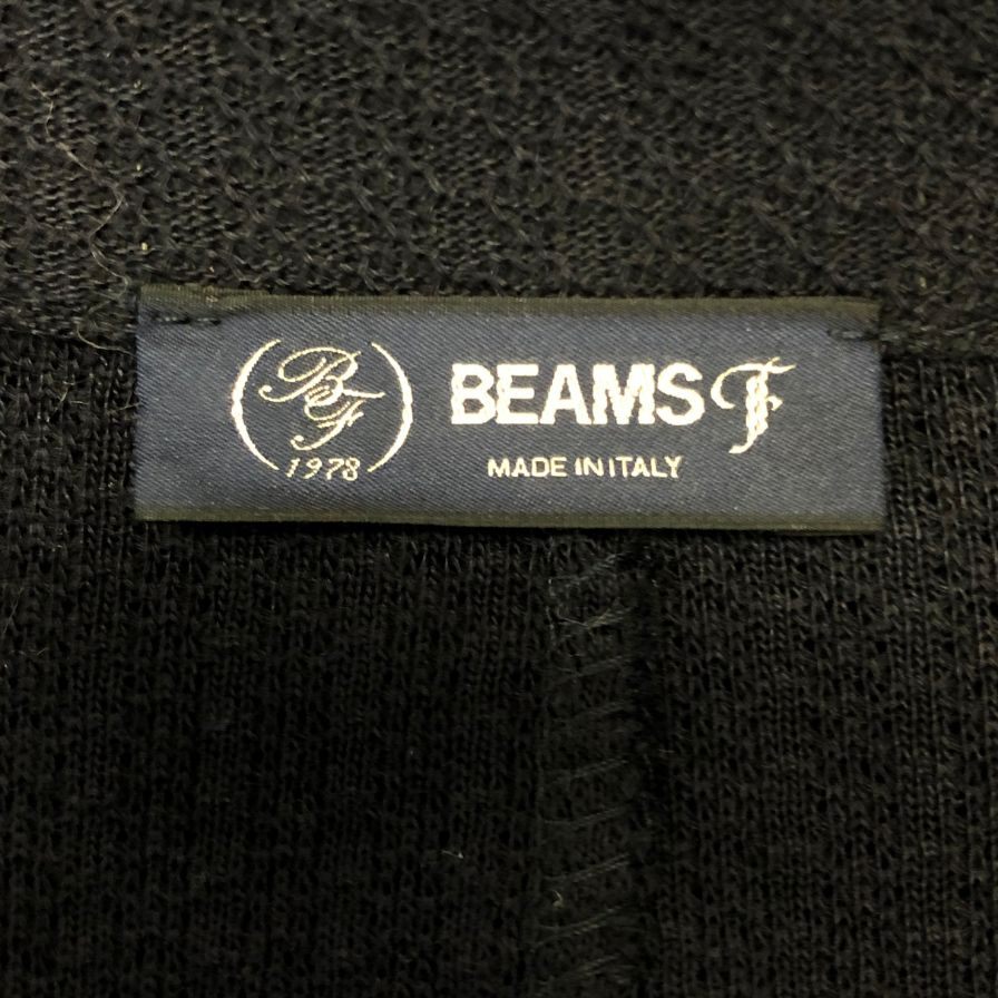 美品◆ビームスF テーラードジャケット コットンニット ダブルブレスト 錨ボタン サイズ46 メンズ BEAMS F 【AFB33】