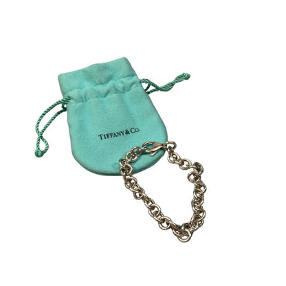 ティファニー ブレスレット  ドーナツリンク チェーン シルバー SV925 メンズ Tiffany&Co.