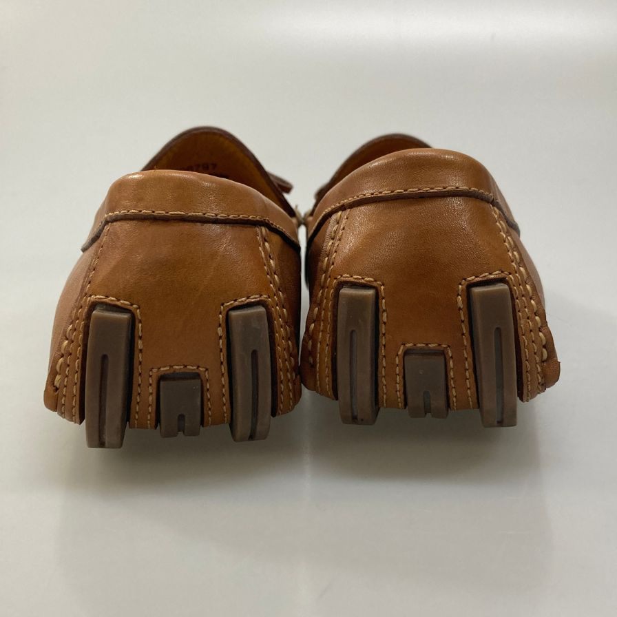 ポロ ラルフローレン 506787 タッセルローファー メンズサイズ8E ブラウン POLO RALPH LAUREN 約26.0cm【AFC41-2】