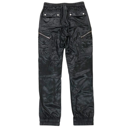 リックオウエンス 20FW ジョガーパンツ レザー ブラック レディース サイズ40 RP20F2306-QLX Rick Owens 【AFB34】