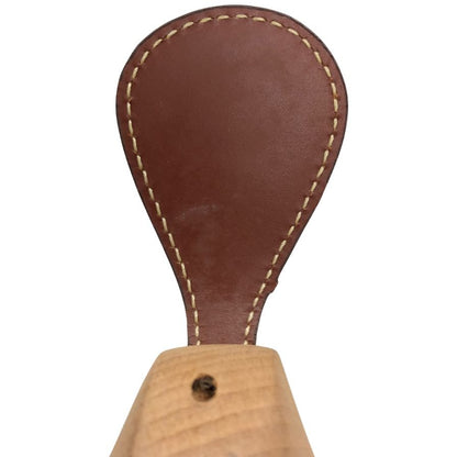 ラ コルドヌリ アングレーズ シューツリー 木製 レザーフラップ付 メンズ サイズ38 LA CORDONNERIE ANGLAISE 約26.5cm【AFC36】
