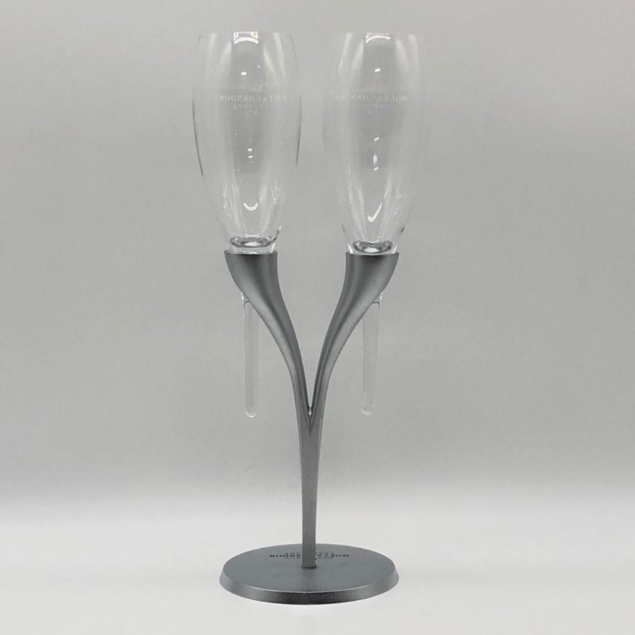 モエシャンドン グラススタンド ペア リングホルダー MOET&CHANDON【AFI26】【中古】