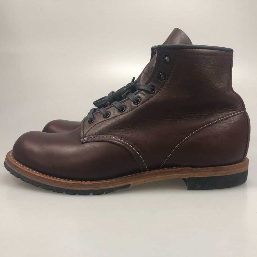 レッドウィング レザーシューズ ベックマンブーツ レースアップ 9411 メンズ ブラックチェリー サイズ US10.5D RED WING 約28.5cm【AFC31】
