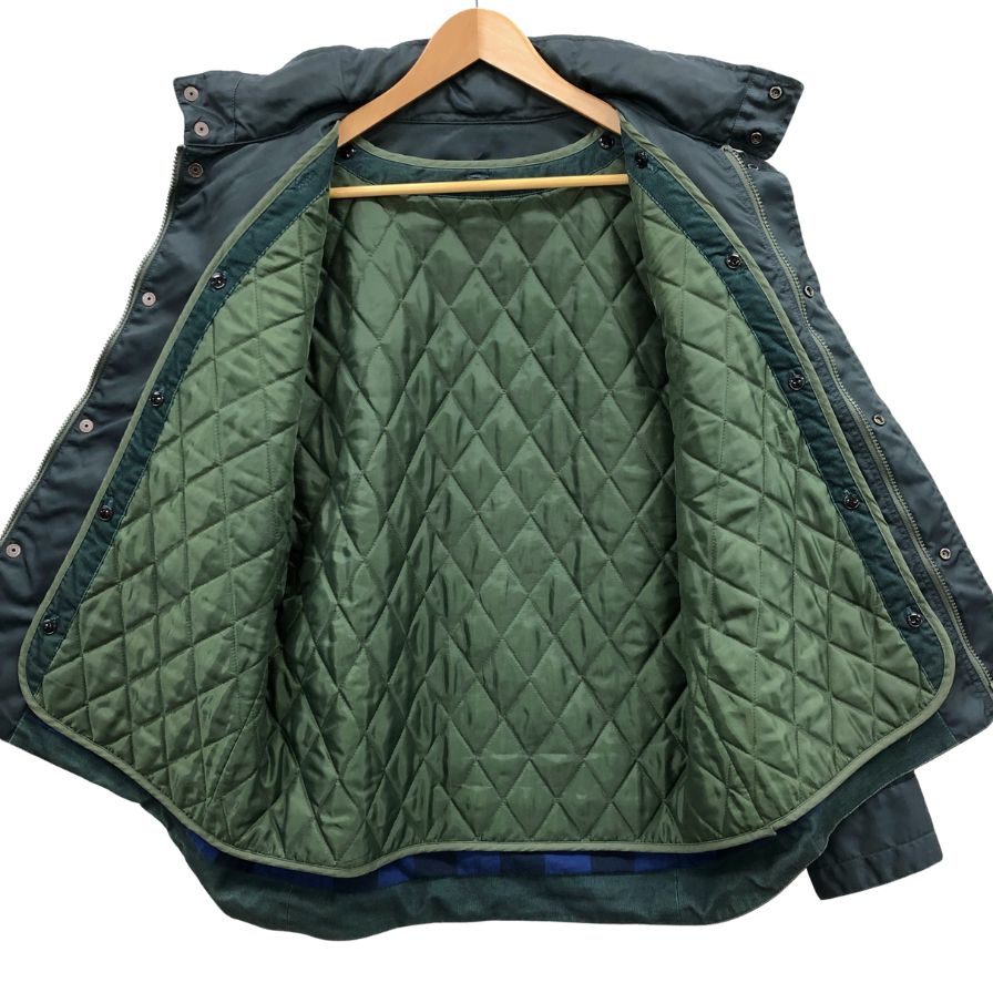 中古◆マクレガー クラシック ライナー付 ブルゾン ハーフコート 日本製 メンズ サイズ2 グリーン McGREGOR CLASSIC 【AFB2】
