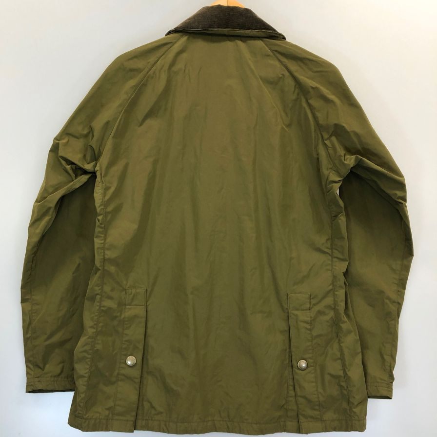 極美品◆バブアー ビデイル ノンオイルド コットンナイロンクロス ジャケット グリーン系 サイズ36  Barbour 【AFB14】