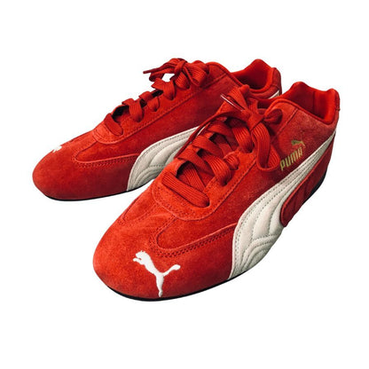 プーマ ローカットスニーカー スピードキャット OG レッド レディース サイズ25 398846-02 PUMA 約25.0cm【AFC30】