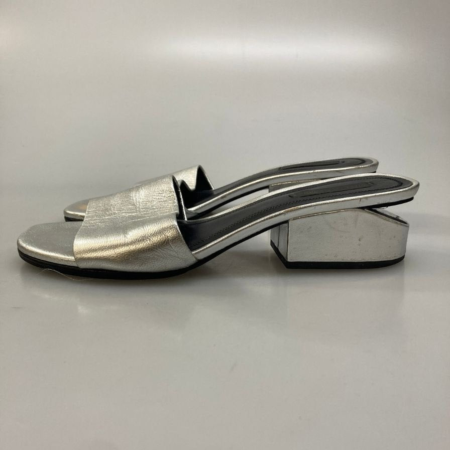 アレキサンダーワン サンダル シルバー レディース サイズ38 ALEXANDER WANG 約24.5cm【AFC31】
