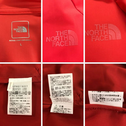 美品◆ザ ノースフェイス 21AW サンシェイドフルジップフーディ レッド レディース サイズL NPW21937 THE NORTH FACE 【AFB21】