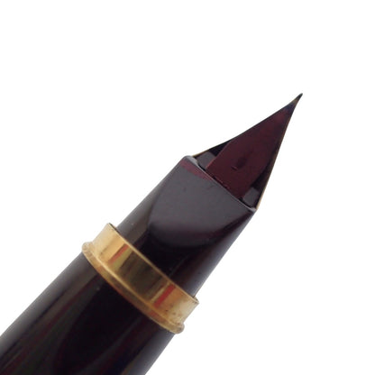 Good Condition◆Pilot Fountain Pen Custom Grandee Nib 14K-585 Width F Brown PILOT CUSTOM GRANDEE [AFI18] 