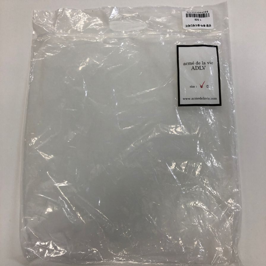 新品同様◆アクメドラビ 半袖Tシャツ バックプリント 韓国製 ブラック メンズ サイズ1 ADLV 【AFA21】