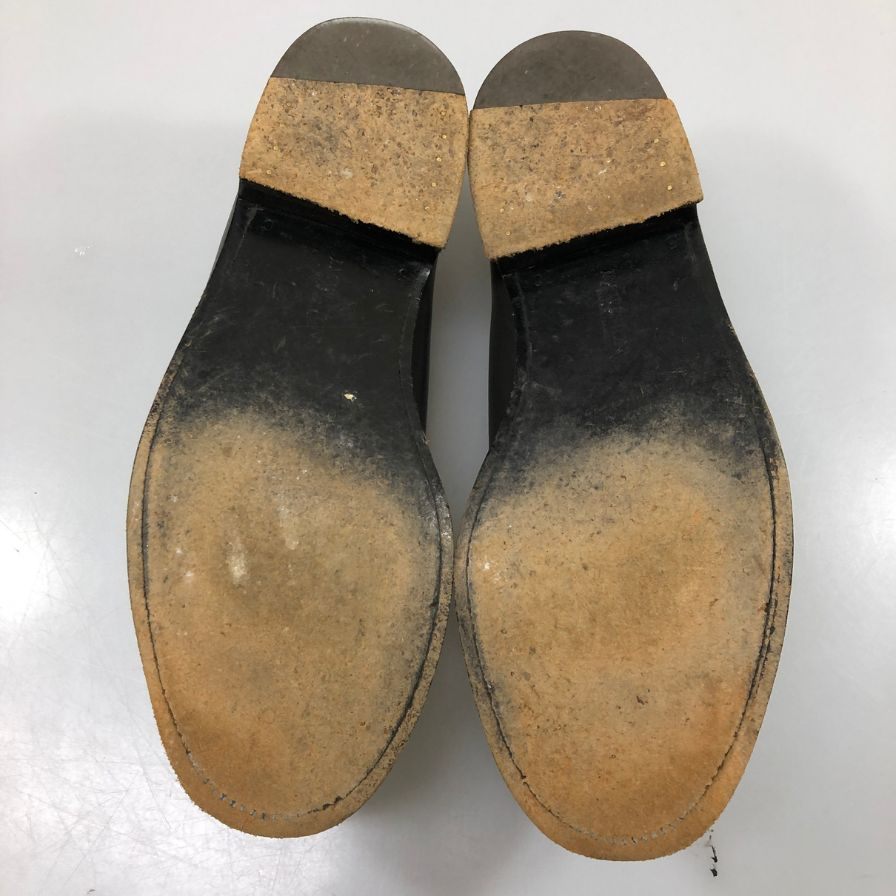ジェイエムウエストン レザーシューズ 180 シグニチャーローファー  ブラック サイズUK 5D J.M.WESTON ローファー 約24.0cm【LA】【中古】