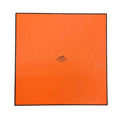 エルメス プレート シュヴァルドリアン ホース 約26㎝ ホワイト系 HERMES【AFI28】【中古】