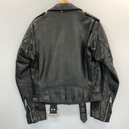 美品◆ショット ライダースジャケット USA製 ベルト ブラック サイズ36 Schott Perfecto 【AFG1】