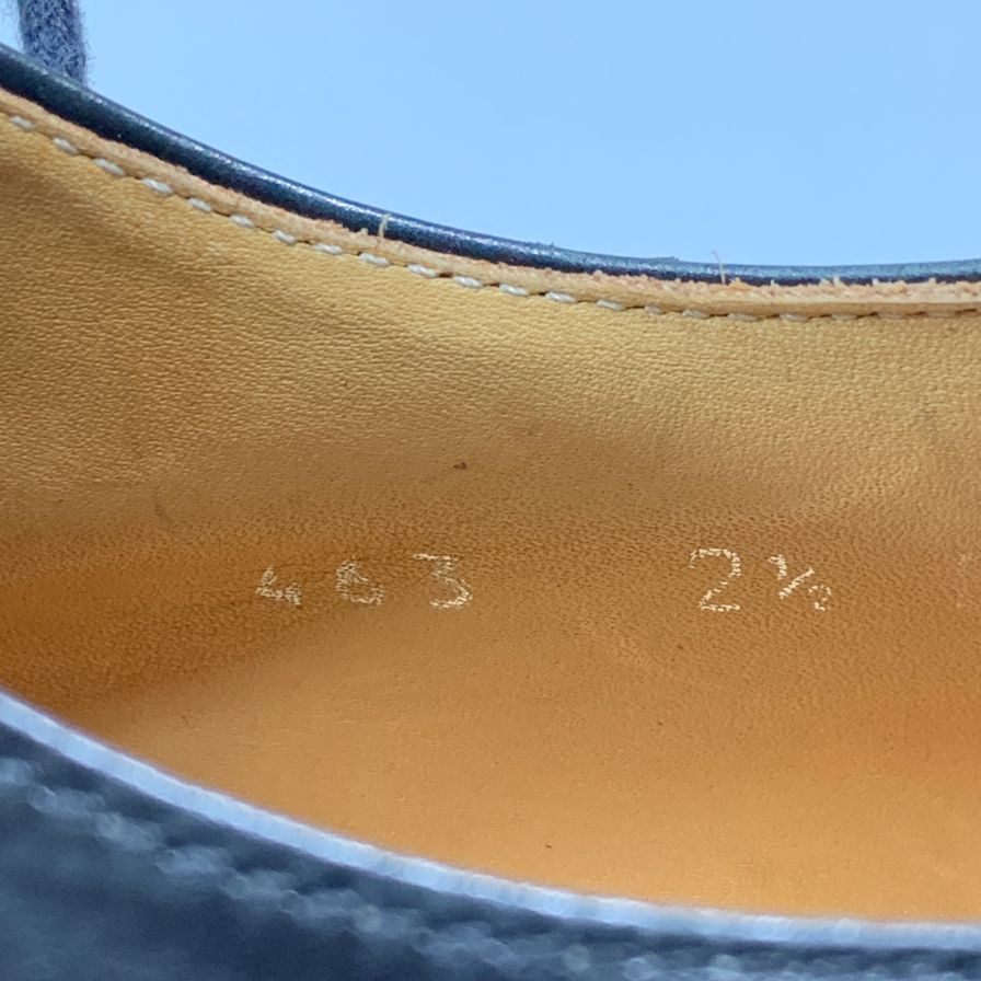 J.M.ウエストン  プレーントゥ ブラック レディース  サイズ 2.5  J.M.Weston 約22.5cm【AFC3】