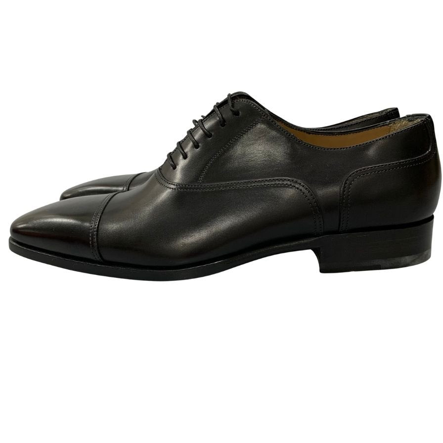 サントーニ レースアップシューズ ストレートチップ 7653 ブラック メンズ サイズ7 Santoni 約25.5cm【AFD1】