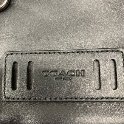 美品◆コーチ ショルダーバッグ ポシェット F72963 ユニセックス ブラック COACH【AFE4】