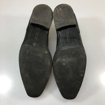 クロケット&ジョーンズ レザーシューズ ウェストボーン クォーターブローグ メンズ サイズ7E ブラック CROCKETT&JONES WESTBOURNE 約25.5cm【AFC6】