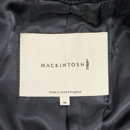 中古◆マッキントッシュ トレンチコート ウール メルトン ロング丈 GM-005 グレー メンズ サイズ38 MACKINTOSH 【AFF22】