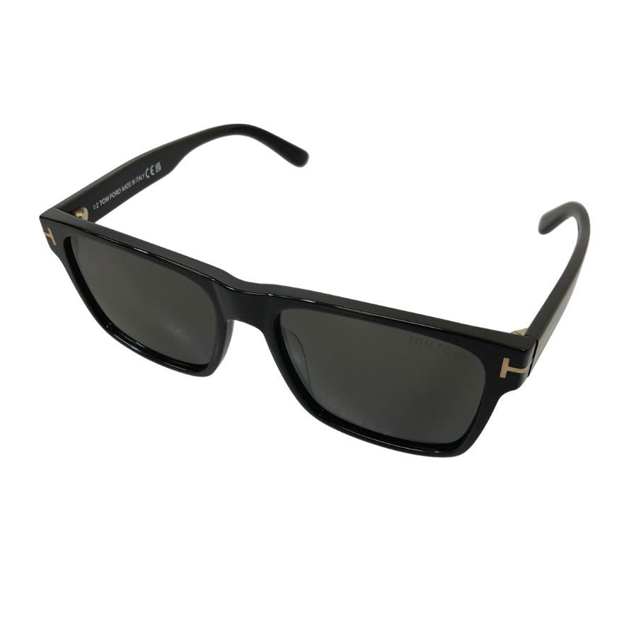 トムフォード  メガネ サングラス  Calder TF1205 ECO 01A 55□17 ブラック TOM FORD【AFI7】