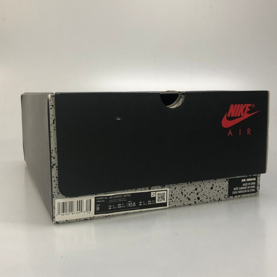 ナイキ エアジョーダン 7 レトロ カーディナル メンズ ホワイト サイズ27㎝ NIKE 約27.0cm【AFD2】