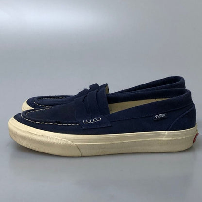 ヴァンズ スエード ローファー V96S メンズ サイズ26.5 ネイビー  Vans 約26.5cm【AFC9】