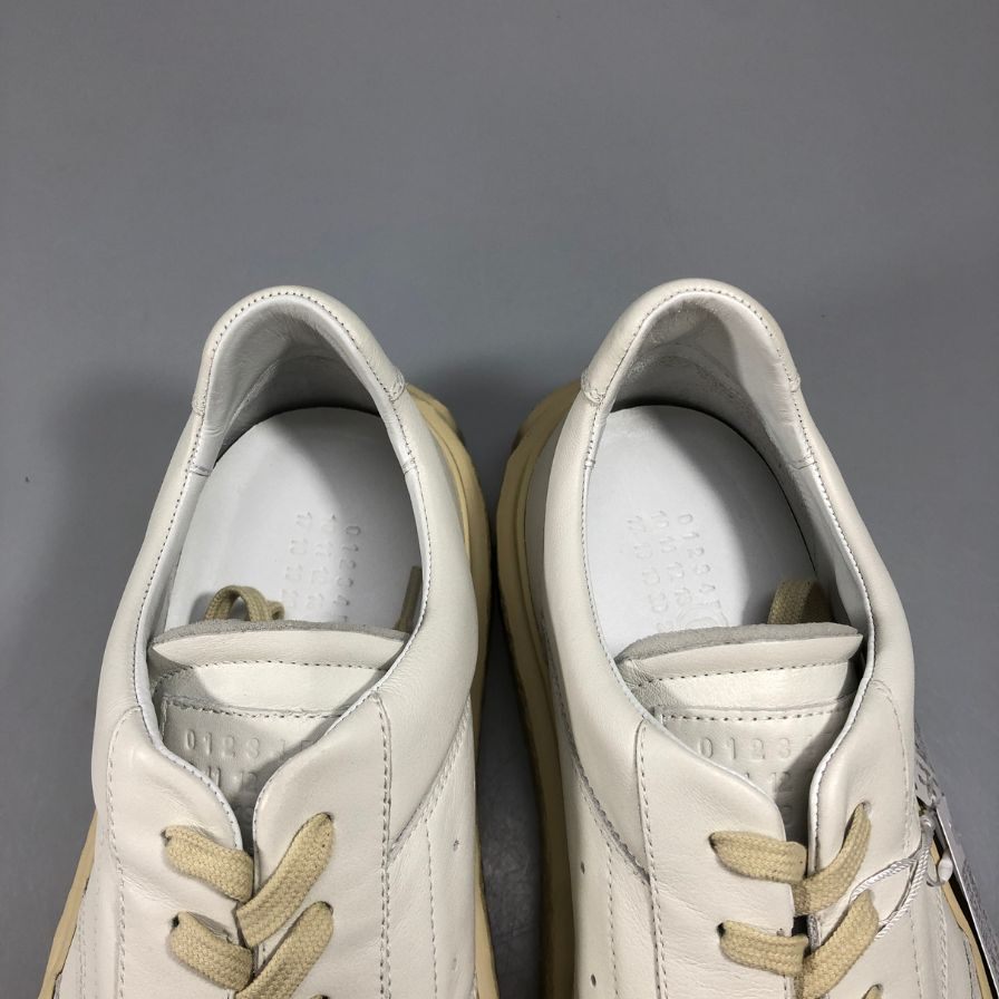 エムエムシックス スニーカー SH3WS0004 CHUNKY GAMBETTA SNEAKER サイズ41 メンズ ホワイト MM6 約26.0cm【AFD1】