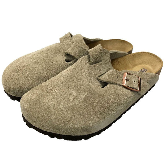 ビルケンシュトック サンダル 0560771 ボストン スエード ベージュ サイズ26 メンズ BIRKENSTOCK 約26.0cm【AFD3】