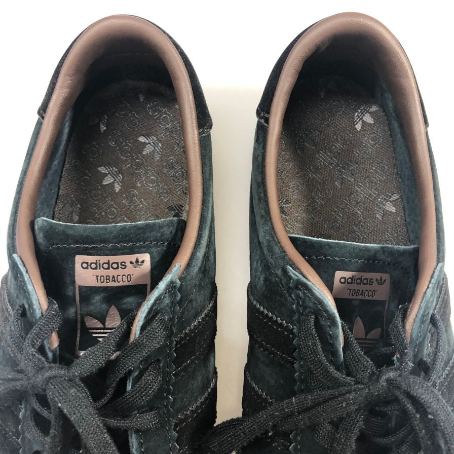 アディダス ローカットスニーカー タバコ for ビューティーアンドユース  スエード ブラック メンズ サイズ26cm HQ9183 ADIDAS TOBACCO FOR BEAUTY&YOUTH 約26.0cm【AFD15】