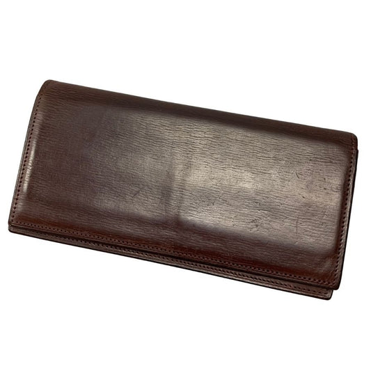 極美品◆ガンゾ 長財布 レザー GANZO LONG WALLET【AFI18】