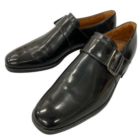 チャーチ レザーシューズ ウェストバリー シングルモンク ストラップ メンズ サイズ8 ブラック CHURCH'S Westbury 約27.0cm【AFC42】
