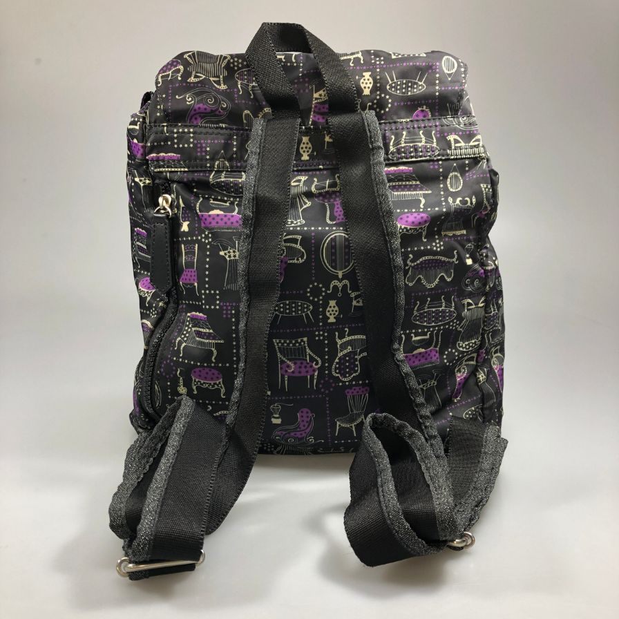アナスイ リュック 総柄 ナイロン  Anna Sui【AFE11】