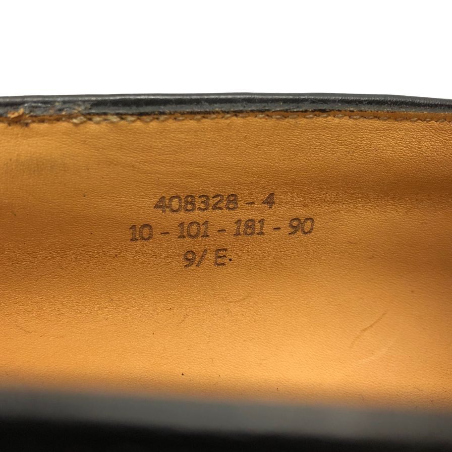 ジェイエムウエストン レザーシューズ タッセルローファー 181 ブラック メンズ サイズ9.5 J.M.WESTON ローファー 約28.0cm【LA】【中古】