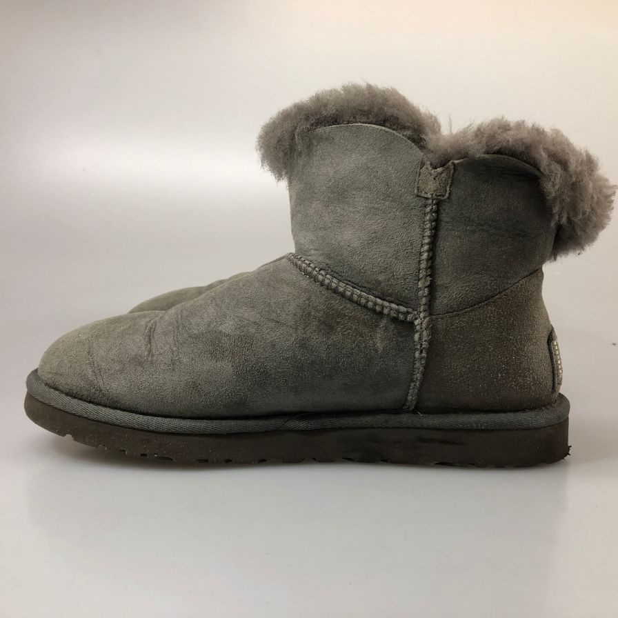 アグ ショートブーツ LYNNEA スタッズ ブラウン レディース サイズ25 1958 UGG 約25.0cm【AFC41】