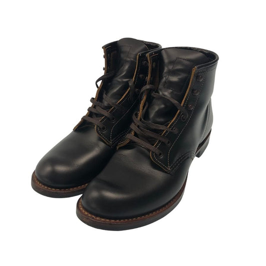 レッドウィング ブーツ ベックマン 9060 レザー メンズ サイズ27cm ブラック系 RED WING 約27.0cm【LA】