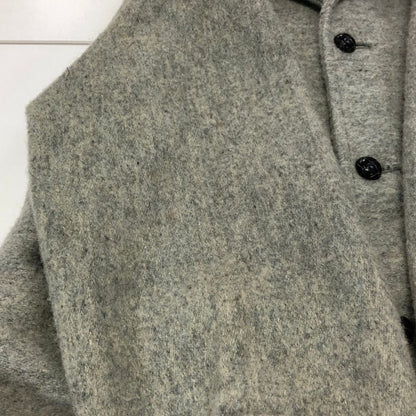 美品◆アマナ ウール ジャケット 60年代想定 グレー メンズ サイズL AMANA 【AFA17】