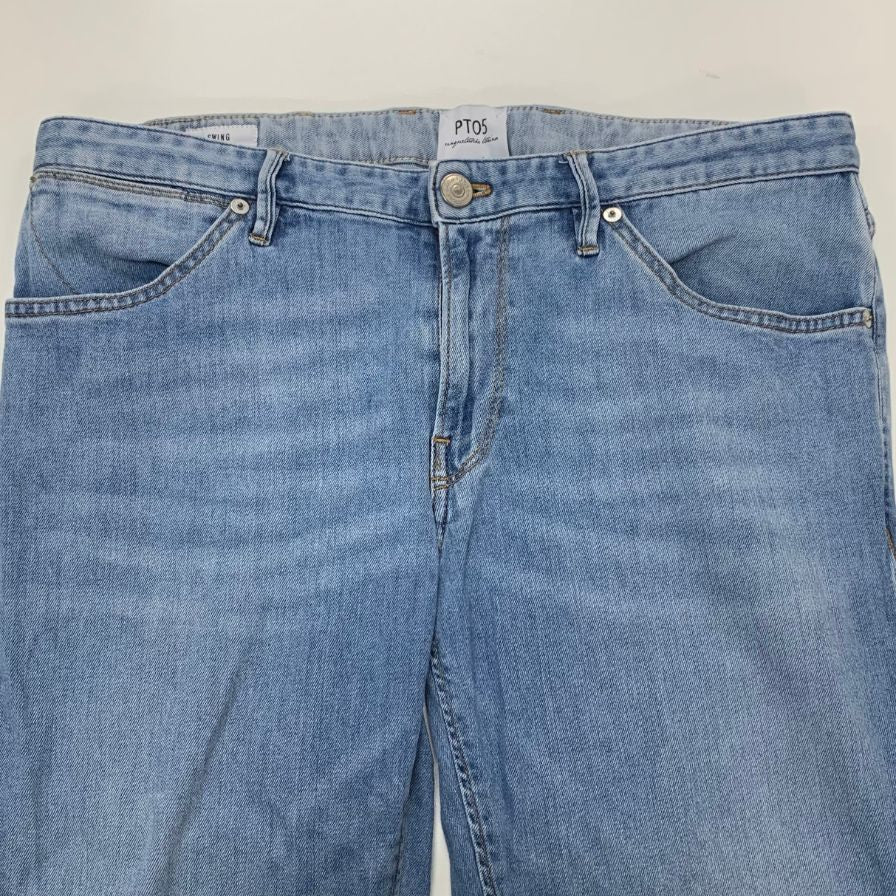 ピーティーゼロチンクエ デニムパンツ SWING ストレッチ ブルー系 メンズ サイズ33 PT05 【AFB44】