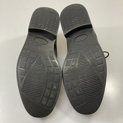 クレマン パスタン プレーントゥ レザー レースアップシューズ  メンズ ブラック サイズ42 KLEMAN 約27.0cm【AFD7】