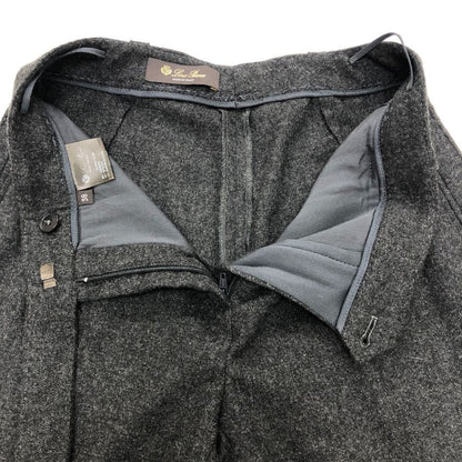 ロロピアーナ パンツ カシミヤ混 グレー レディース サイズ38 LoLo Piana 【AFB4】