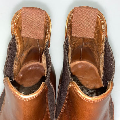 ジョンロブ サイドゴアブーツ PETER ペーター レザー サイズ75B ブラウン系 メンズ JOHN LOBB 約26.5cm【AFC7】